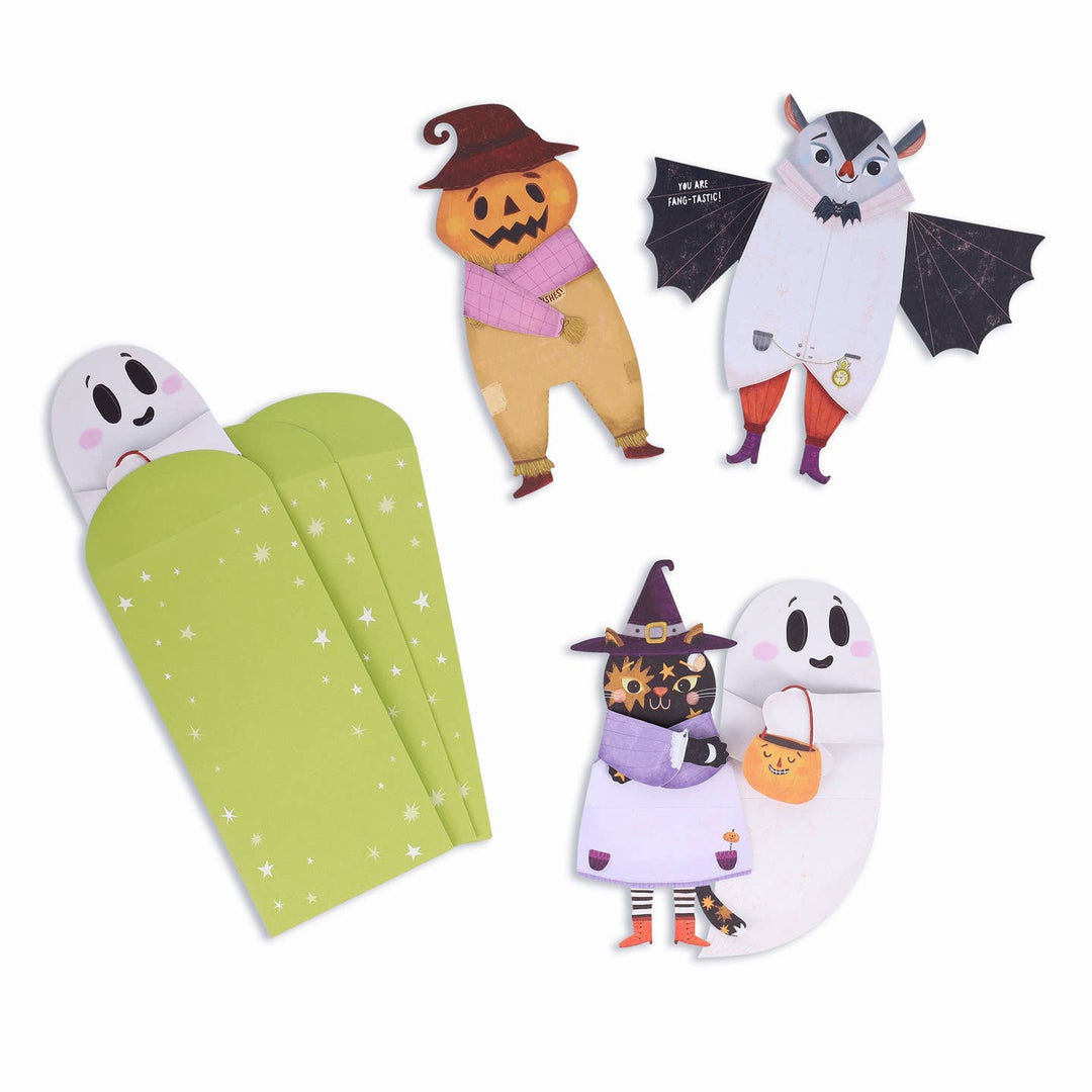 Halloween Hugs Notecards - Merry PigletsChronicle Books