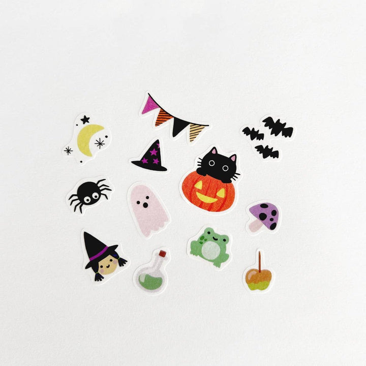 Halloween Jumble Washi Stickers - Merry PigletsGirl of All Work