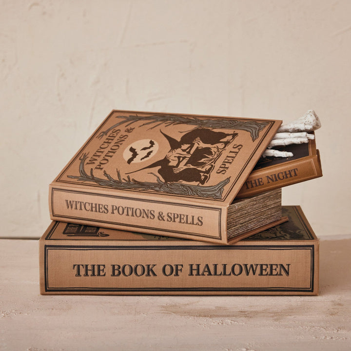 Halloween Themed Book Storage Boxes - Merry PigletsCreative Co-Op
