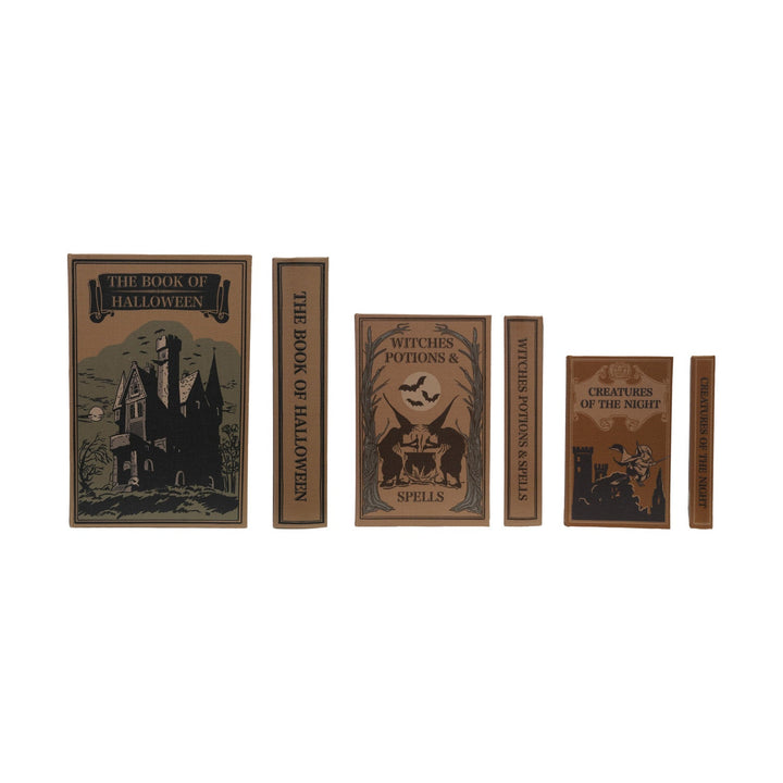 Halloween Themed Book Storage Boxes - Merry PigletsCreative Co-Op