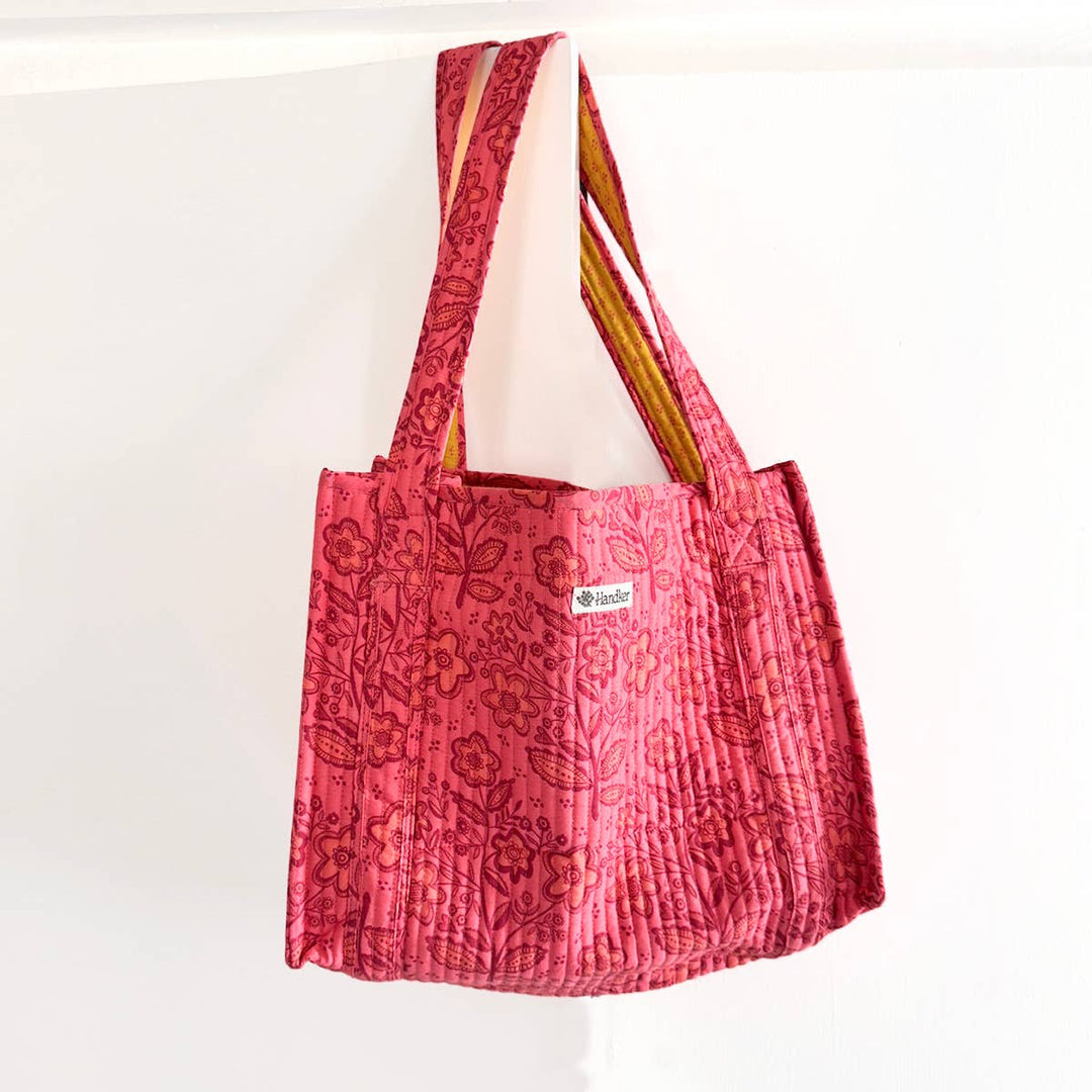 Handker Bandanas - Lacey Quilted Tote - Merry PigletsHandker Bandanas