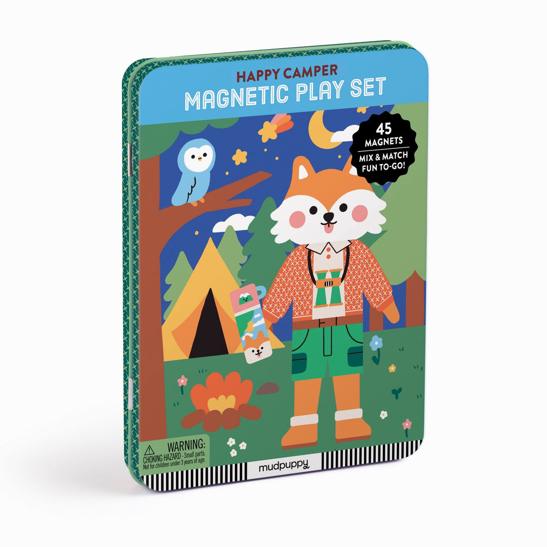 Happy Camper Magnetic Dress-Up - Merry PigletsMudpuppy
