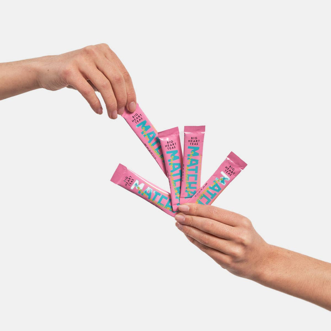 Happy Matcha 10 Sticks - Merry PigletsBig Heart Tea Co.