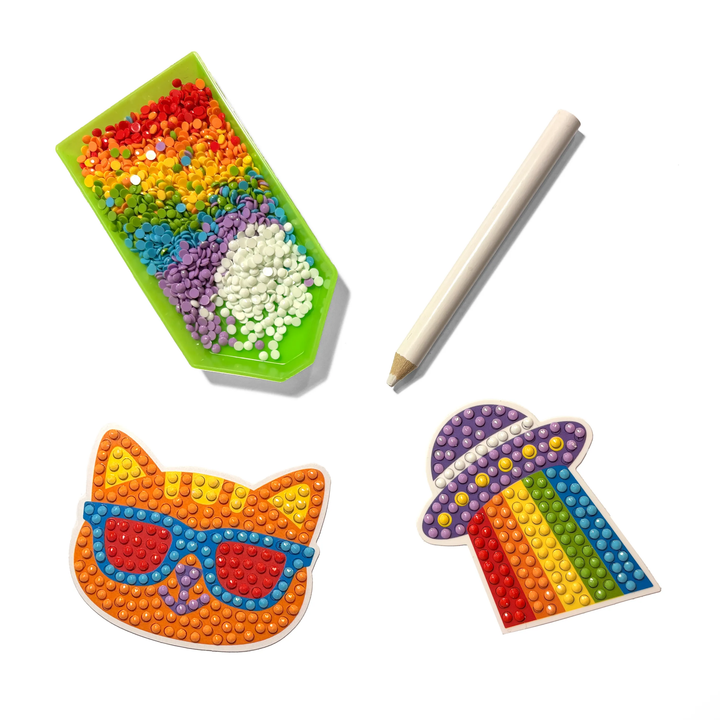 Happy Stuff DIY Gem Sticker Kit - Merry PigletsOOLY
