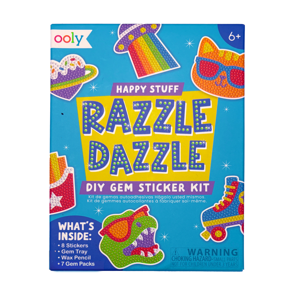 Happy Stuff DIY Gem Sticker Kit - Merry PigletsOOLY