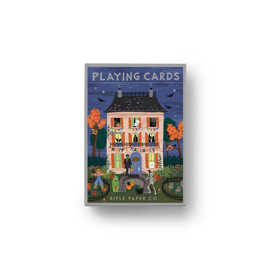 Haunted House Playing Cards - Merry PigletsRifle Paper Co.