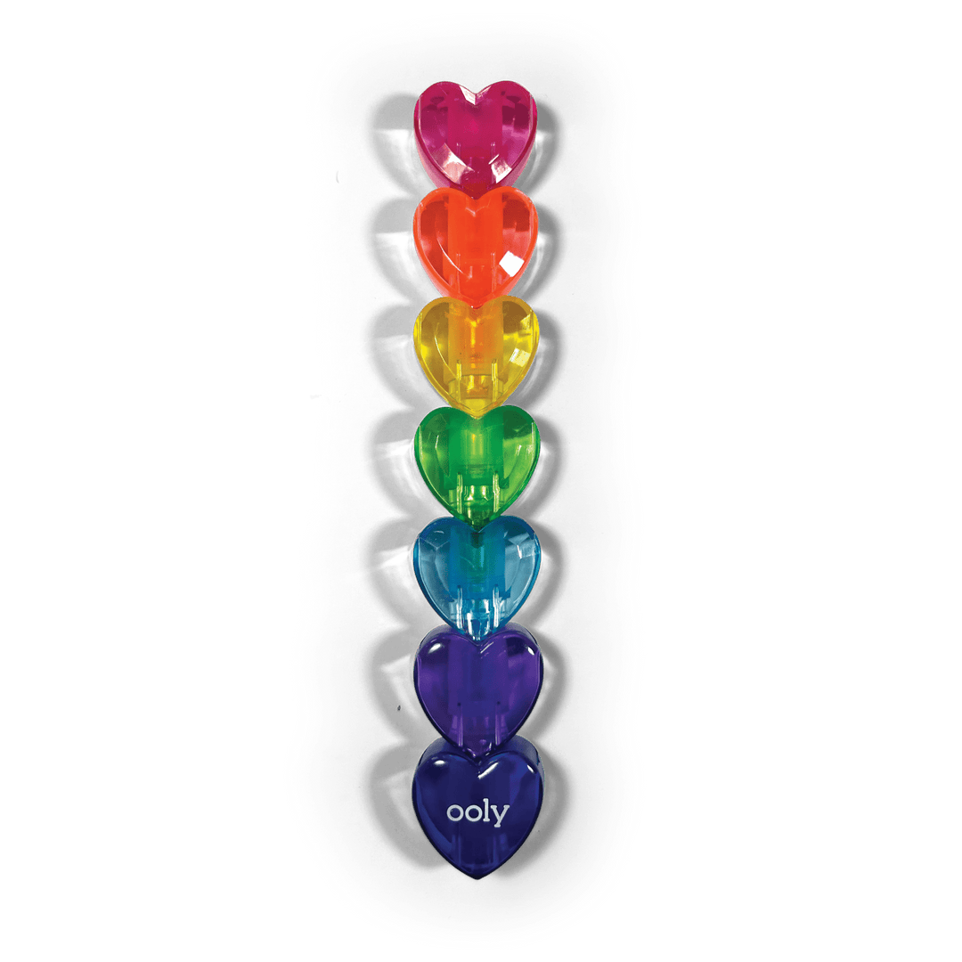 Heart Stacking Highlighters - Merry PigletsOOLY