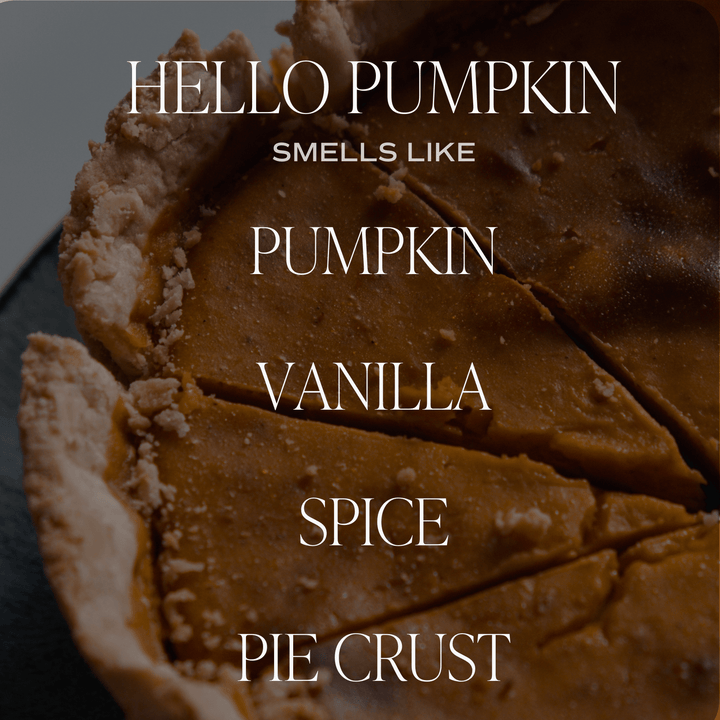Hello Pumpkin Amber Jar Candle - Merry PigletsSweet Water Decor