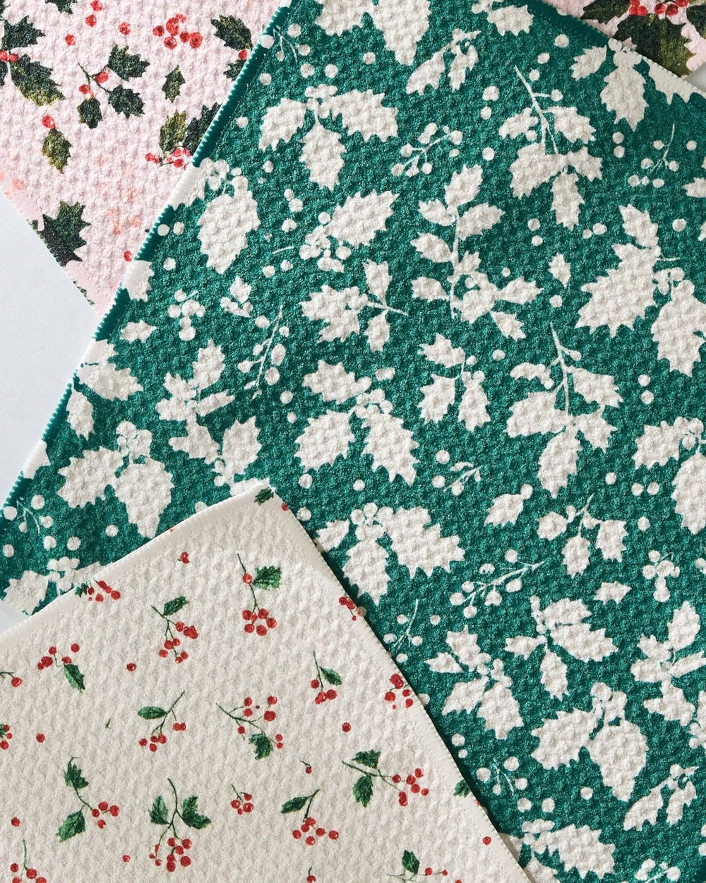 Hollyday Dishcloth Set - Merry PigletsGeometry