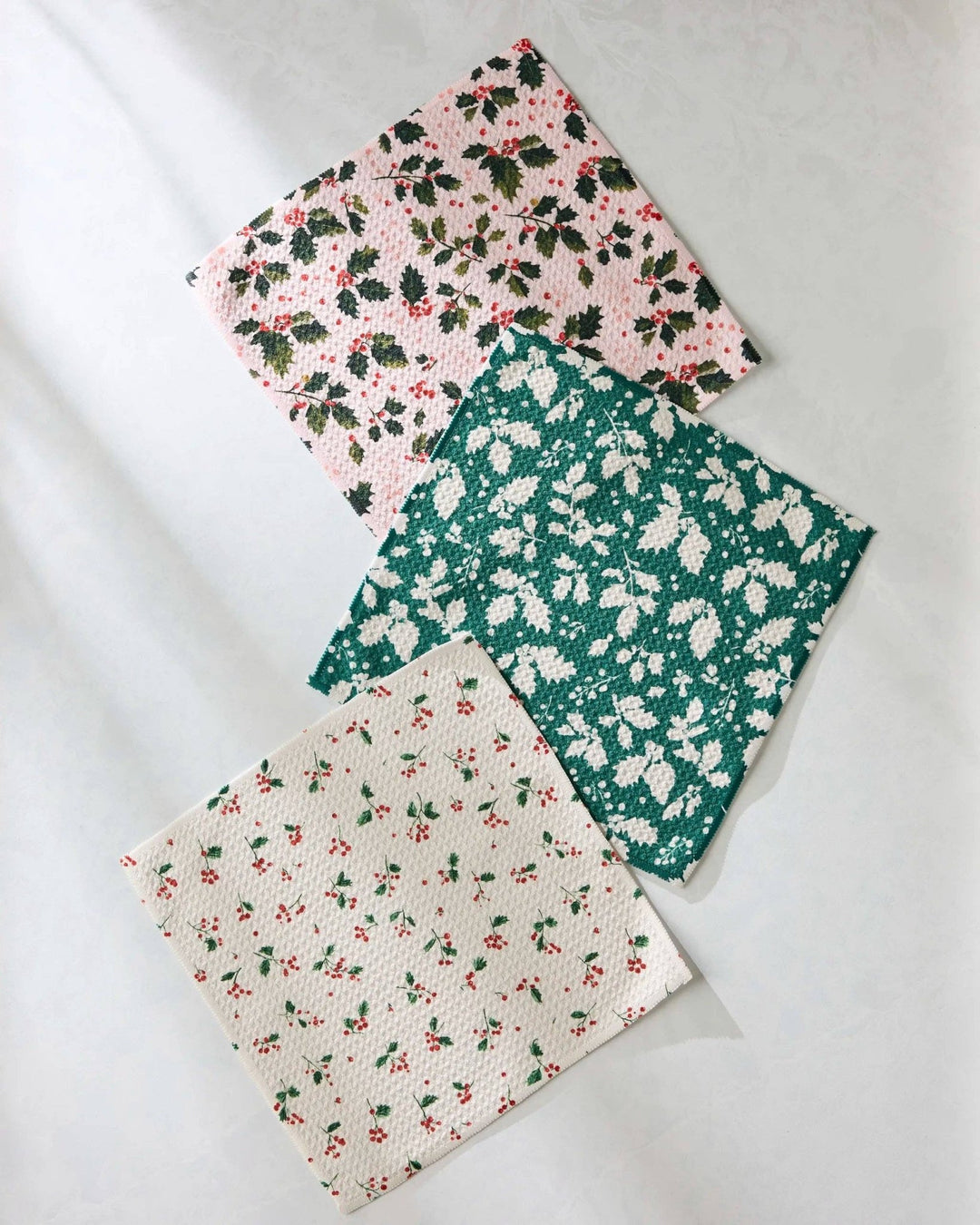 Hollyday Dishcloth Set - Merry PigletsGeometry