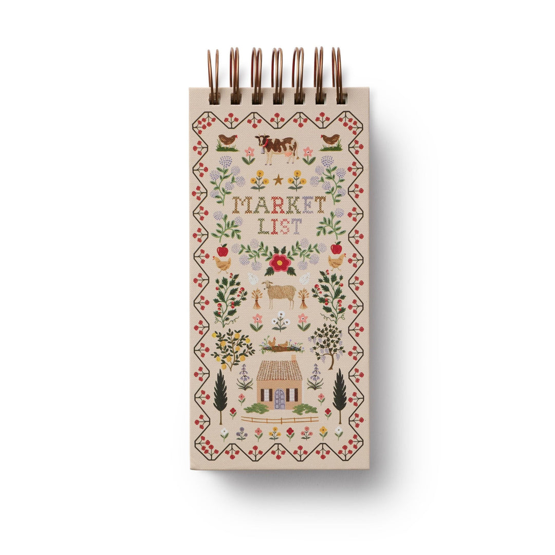 Home Sweet Home Spiral Market List - Merry PigletsRifle Paper Co.