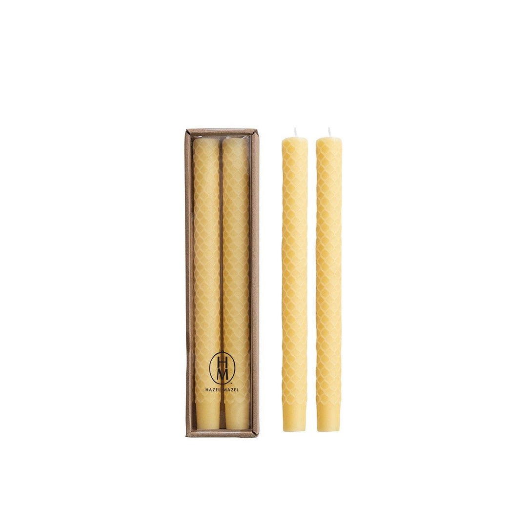 Honeycomb Taper Candles - Merry PigletsHazel Mazel