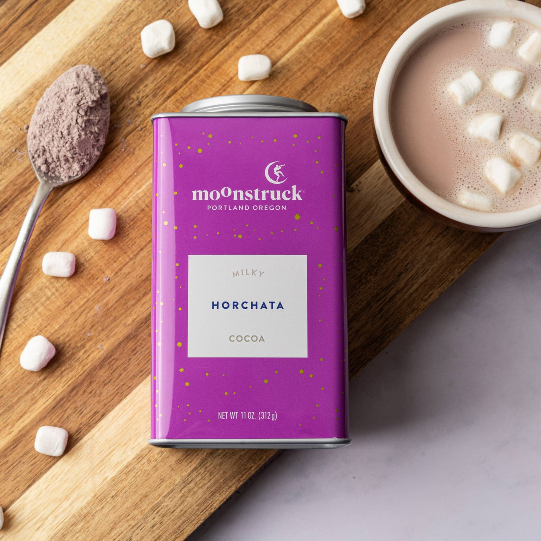 Horchata Milky White Cinnamon Hot Cocoa - Merry PigletsMoonstruck Chocolate Co