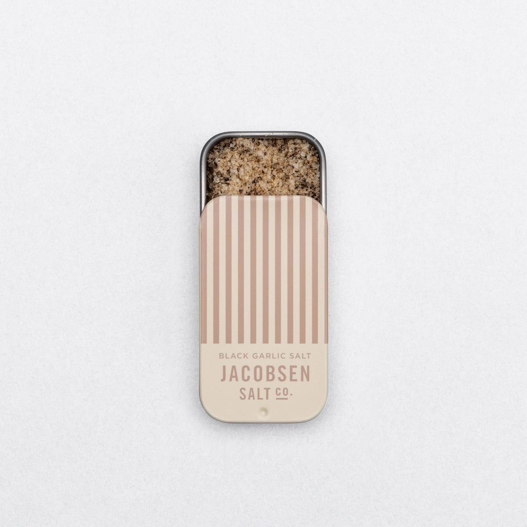 Infused Black Garlic Sea Salt - Merry PigletsJacobsen Salt Co.