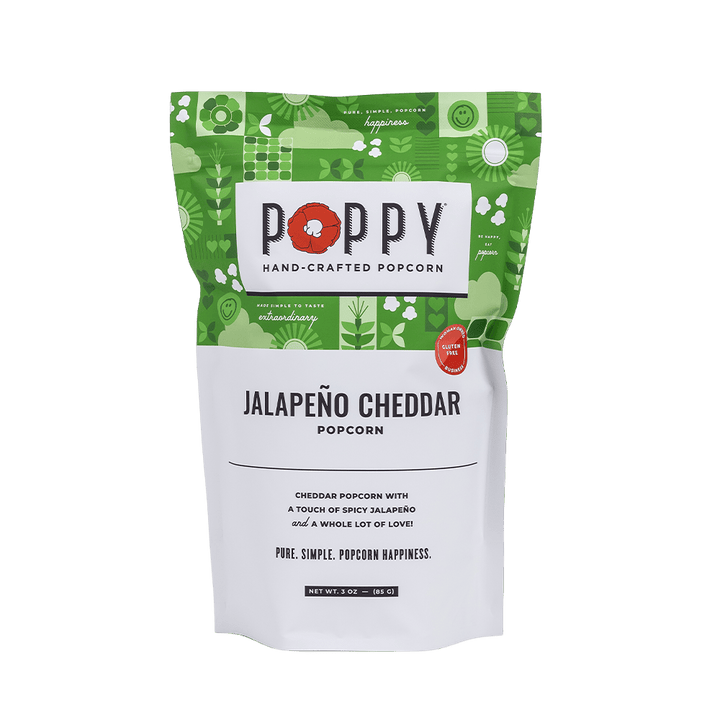 Jalapeño Cheddar Popcorn - Merry PigletsPoppy Hand-Crafted Popcorn