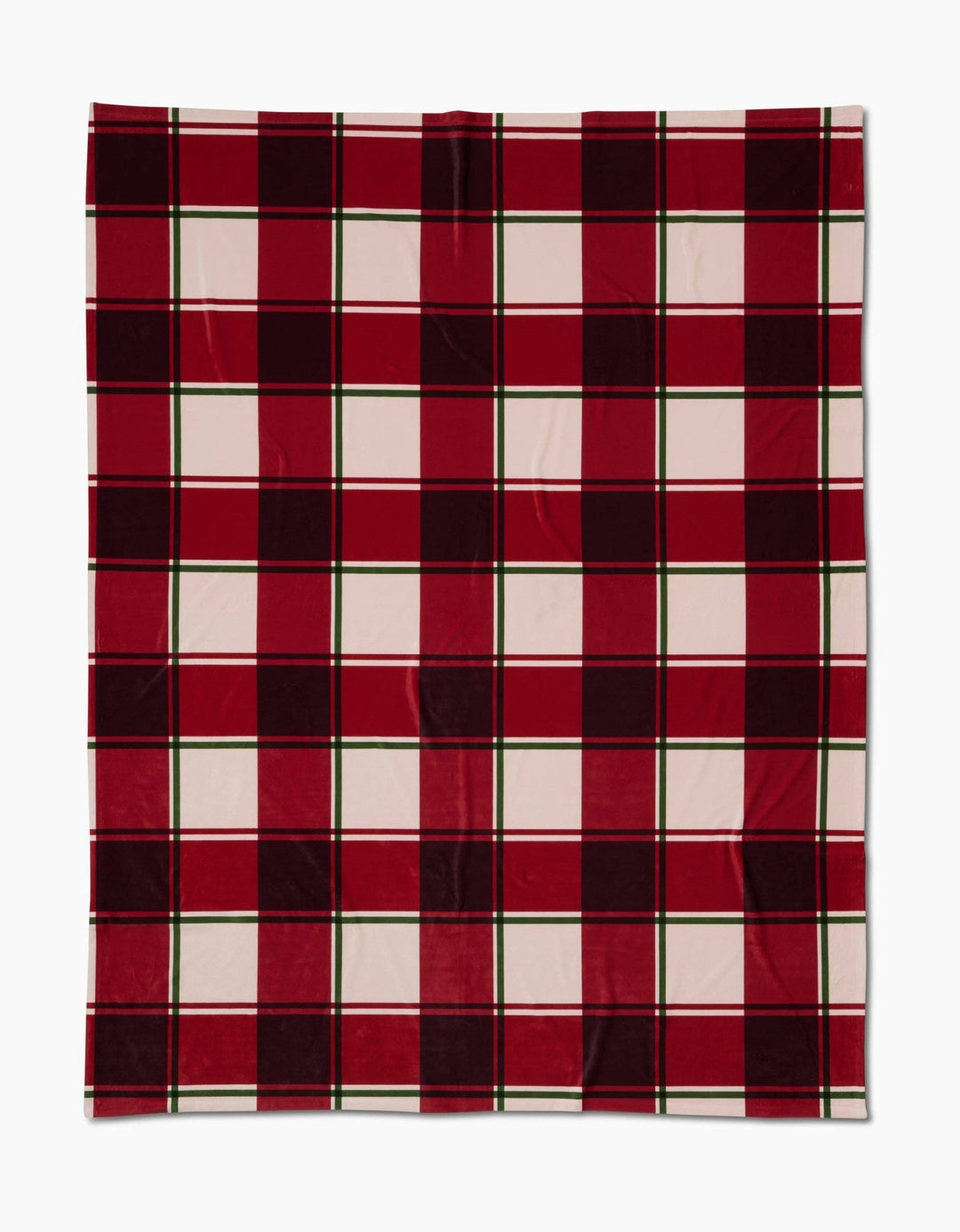 Jingle Plaid Butter Blanket - Merry PigletsGeometry