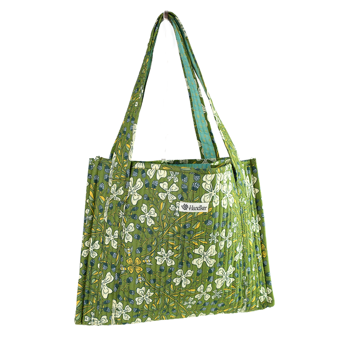 Josephine Quilted Tote - Merry PigletsHandker Bandanas