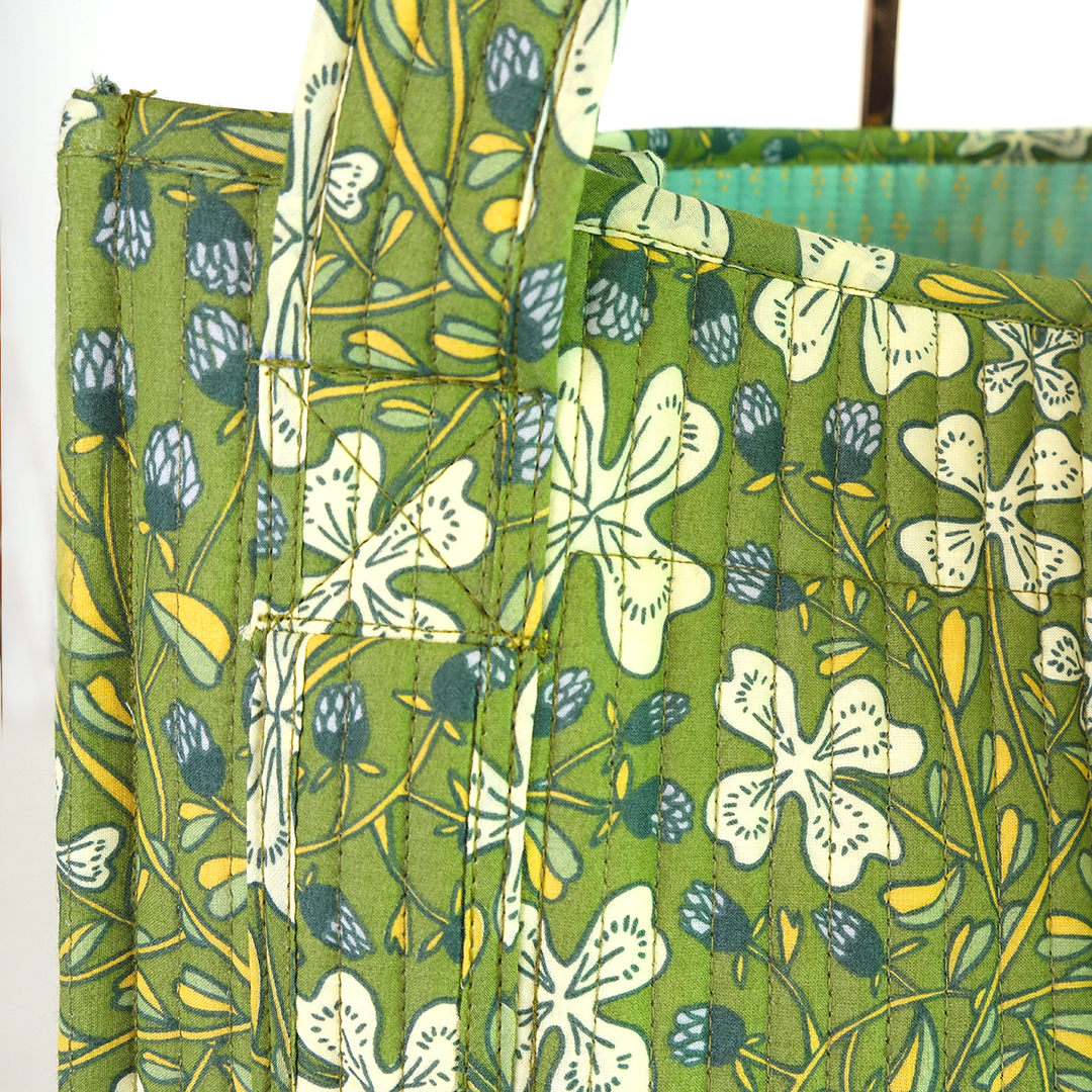 Josephine Quilted Tote - Merry PigletsHandker Bandanas