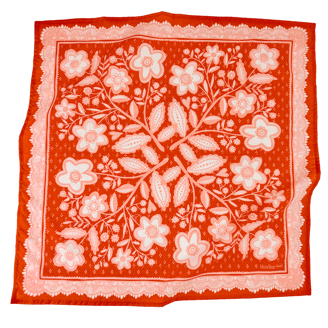 Lacey Bandana - Merry PigletsHandker Bandanas