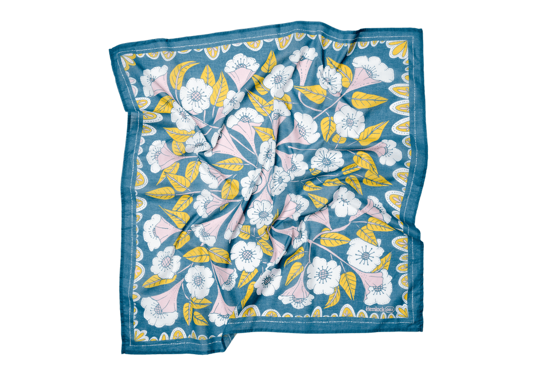 Large Wild Rag Evangeline Bandana - Merry PigletsHandker Bandanas