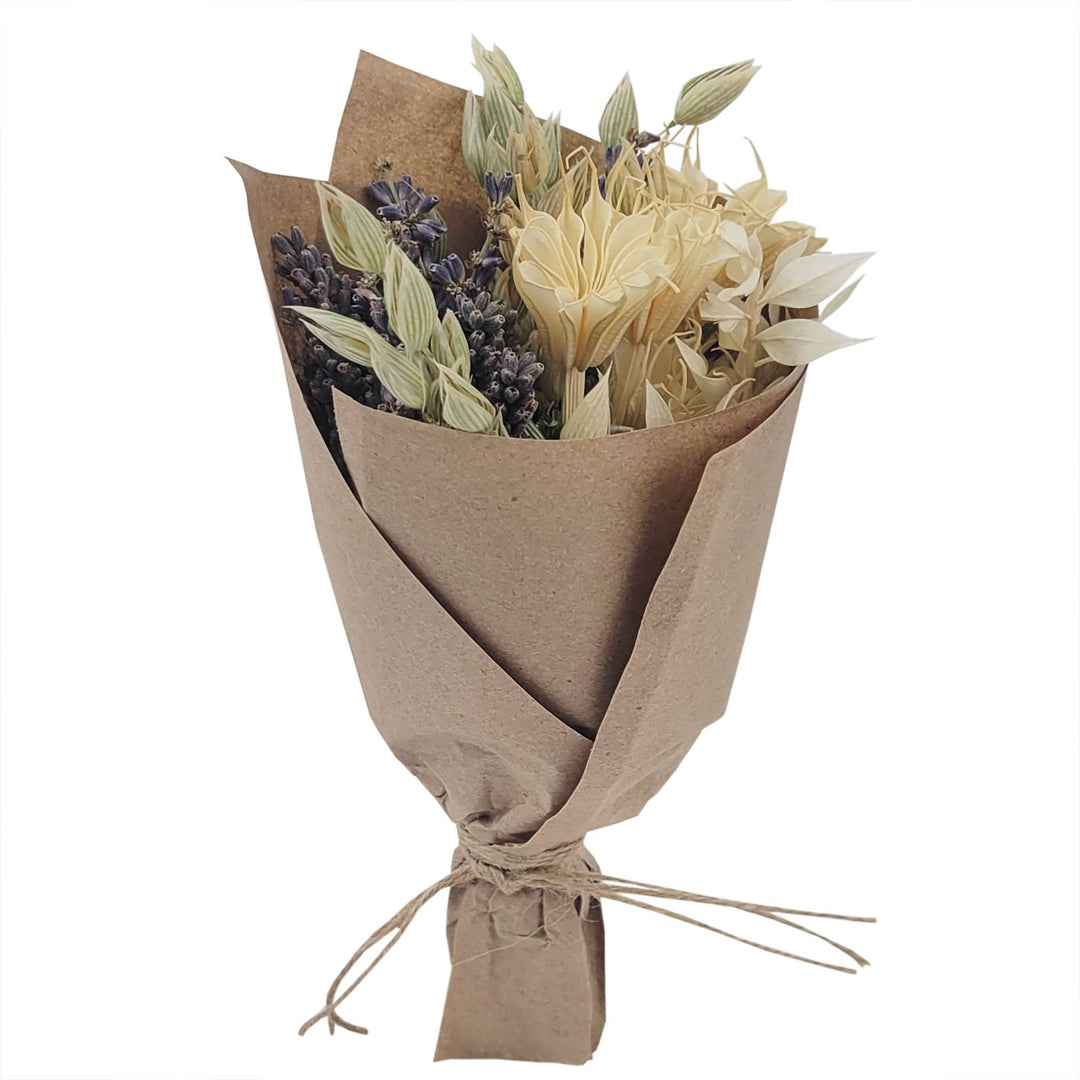 Lavender & Ivory Floral Mini Bouquet - Merry PigletsAndaluca