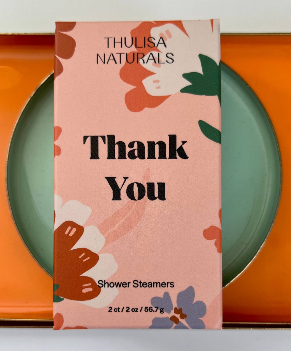 Lavender Mint Thank You Shower Steamers - Merry PigletsThulisa Naturals | Bath + Body