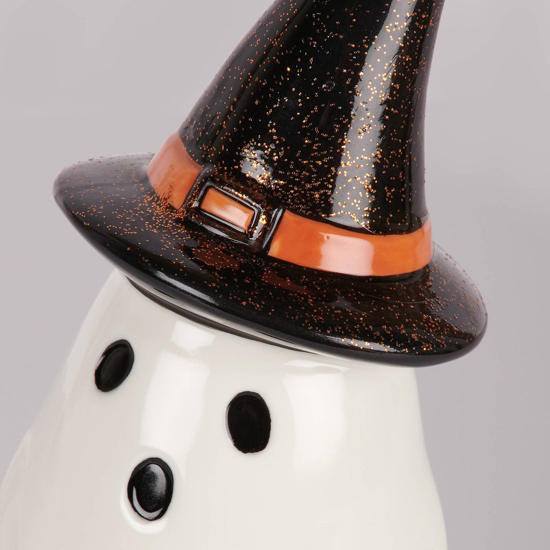 Light - Up Witch Ghost Figurine - Merry PigletsPrimitives by Kathy