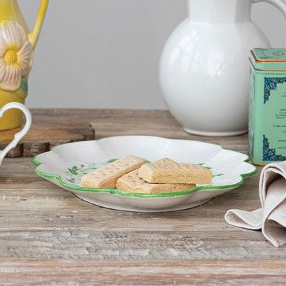Lily of the Valley Platter - Merry PigletsCreative Co-Op