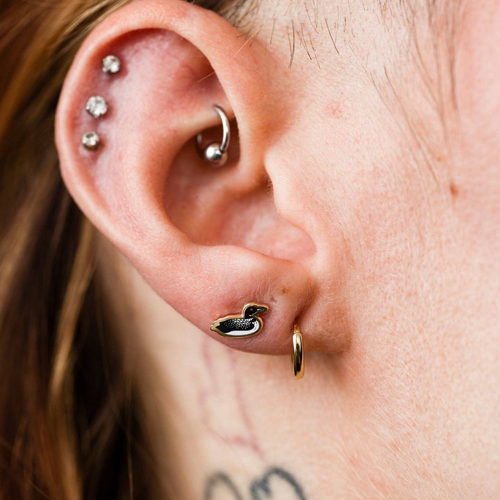 Loon Earring Studs - Merry PigletsLarissa Loden