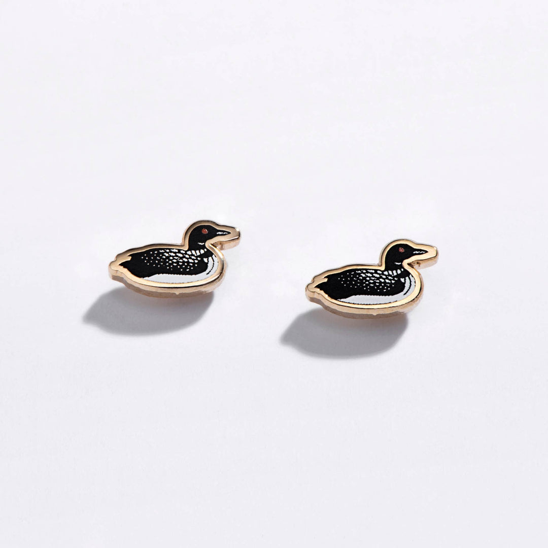Loon Earring Studs - Merry PigletsLarissa Loden