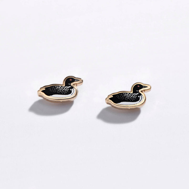 Loon Earring Studs - Merry PigletsLarissa Loden