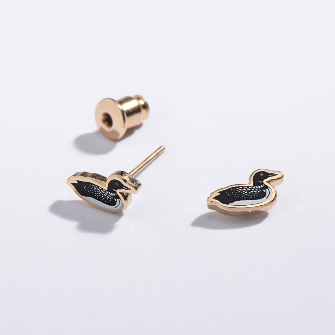Loon Earring Studs - Merry PigletsLarissa Loden