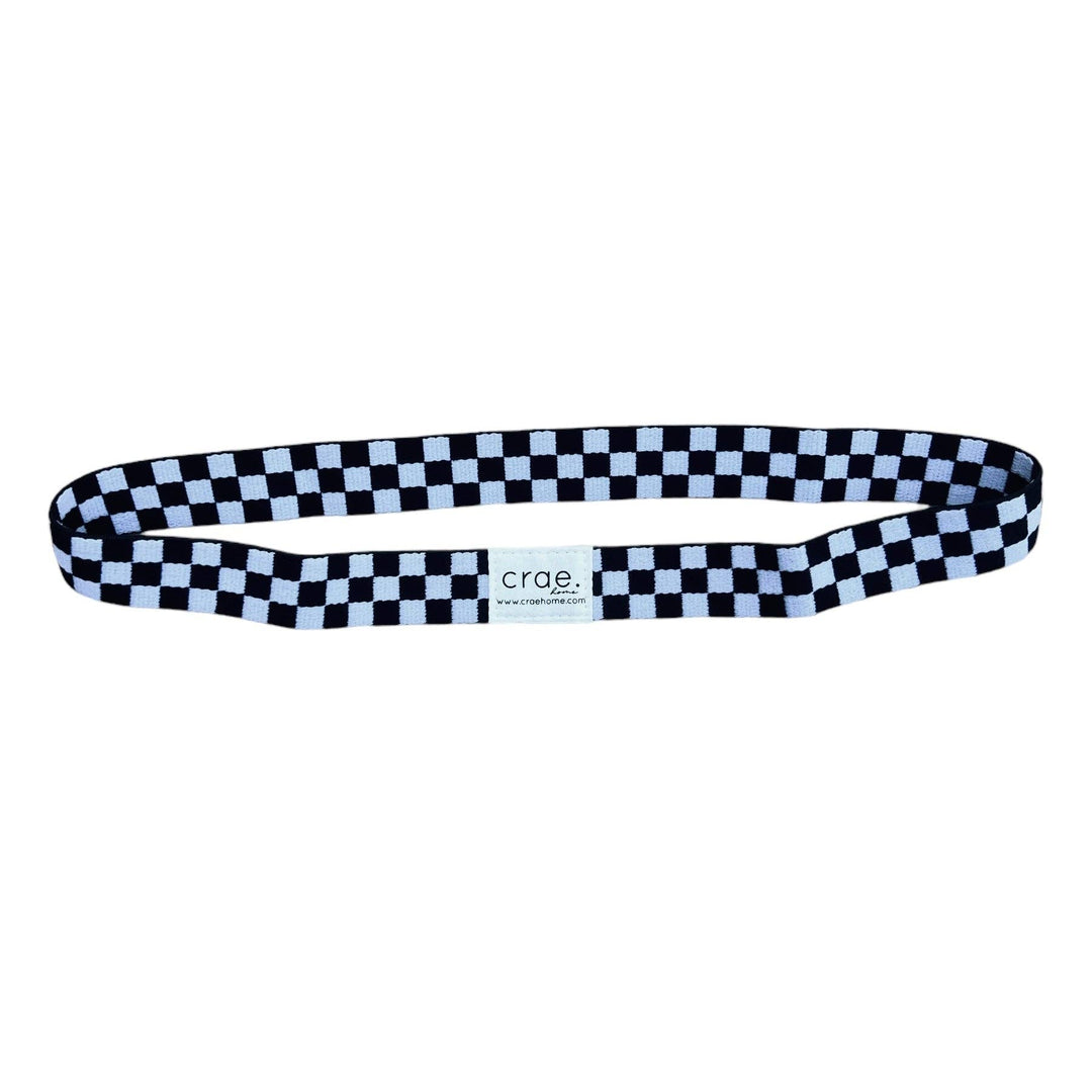 Lounge Chair Pool Towel Band: Checkmate - Merry PigletsCrae.Home