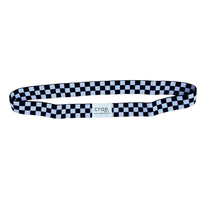 Lounge Chair Pool Towel Band: Checkmate - Merry PigletsCrae.Home