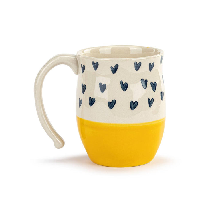 Love Heart Brights Mug - Merry PigletsDEMDACO
