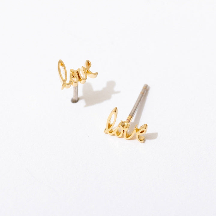 Love Stud Earrings - Merry PigletsLarissa Loden