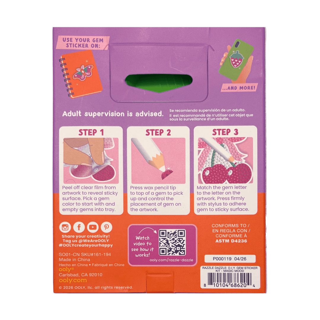 Magic Mood DIY Gem Sticker Kit - Merry PigletsOOLY