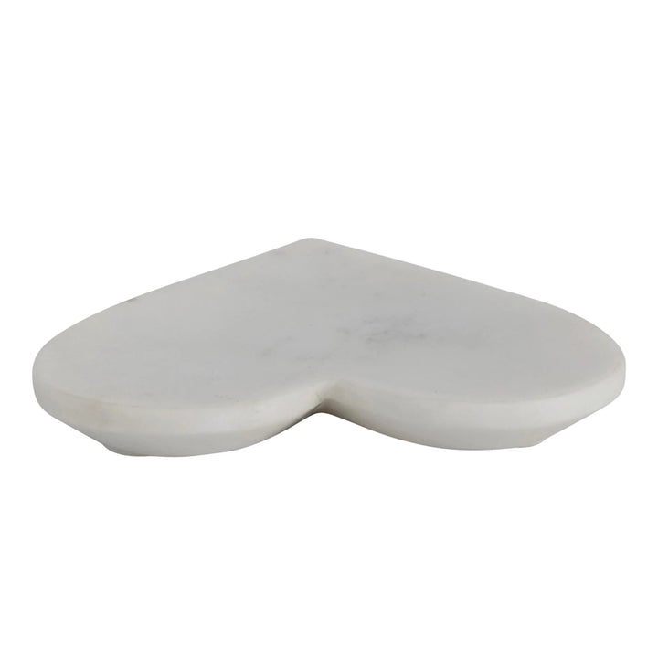 Marble Heart Dish - Merry PigletsCreative Co - Op