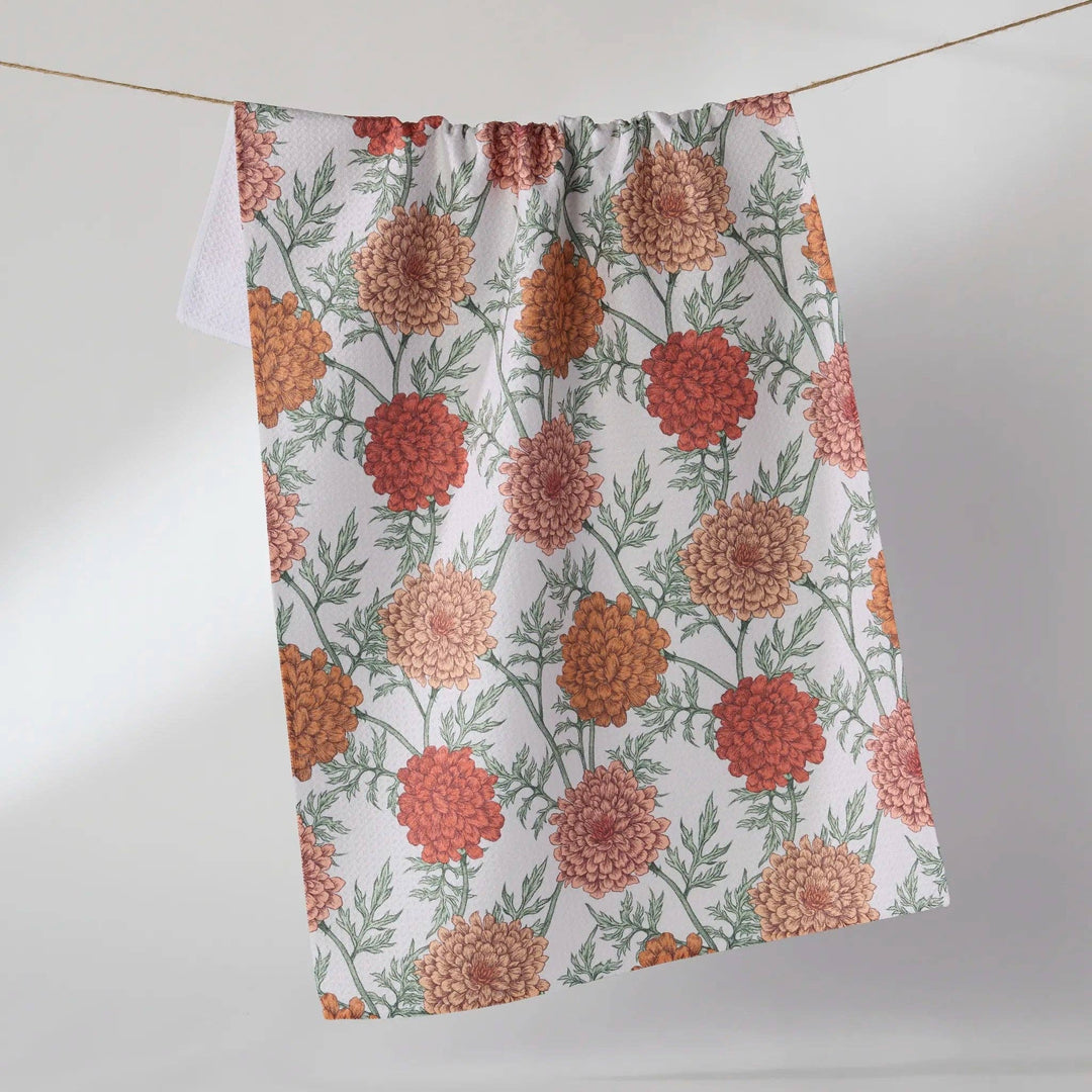 Marigold Manor Geometry Tea Towel - Merry PigletsGeometry