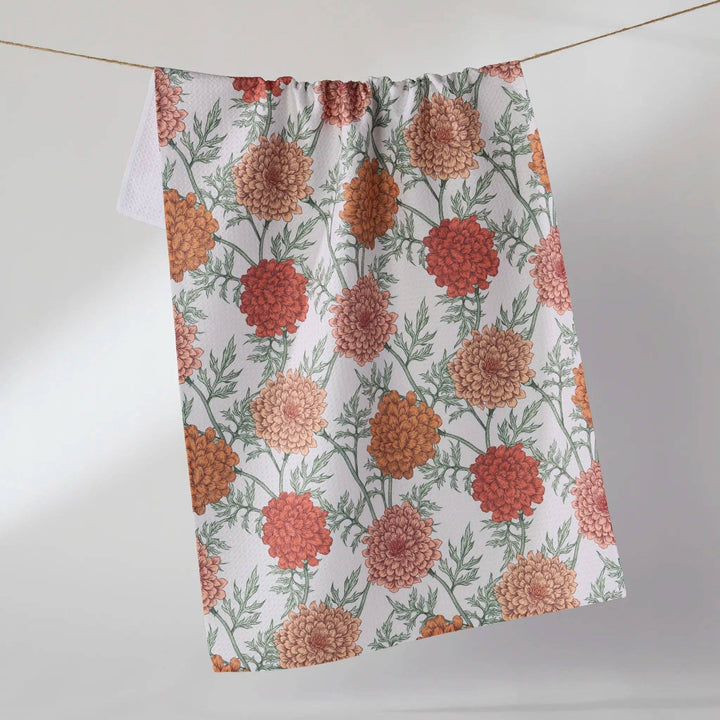 Marigold Manor Geometry Tea Towel - Merry PigletsGeometry