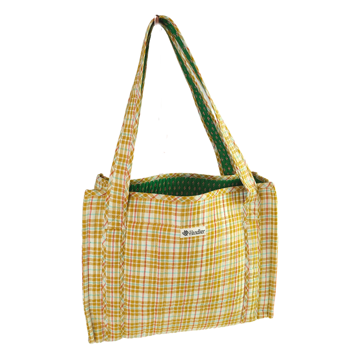 Marmee Quilted Tote - Merry PigletsHandker Bandanas