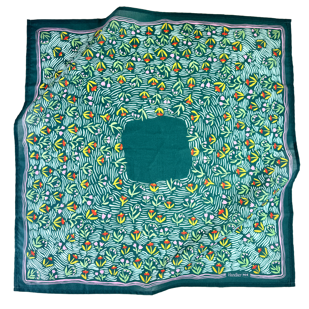 Meadow Bandana - Merry PigletsHandker Bandanas