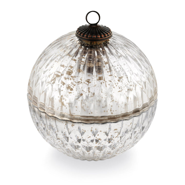 Mercury Glass Ornament Candle - 5 Varieties - Merry PigletsIllume