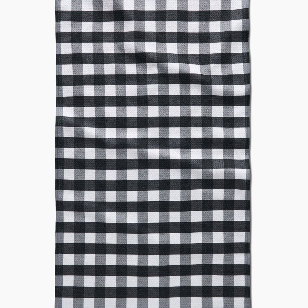 Midnight Flannel Towel - Merry PigletsGeometry