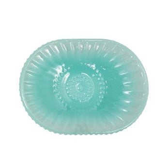 Milk Glass Footed Soap Dish - Merry PigletsCreative Co-Op