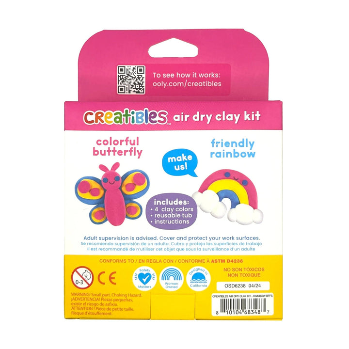 Mini Air - Dry Clay Kit Rainbow BFFs - Merry PigletsOOLY