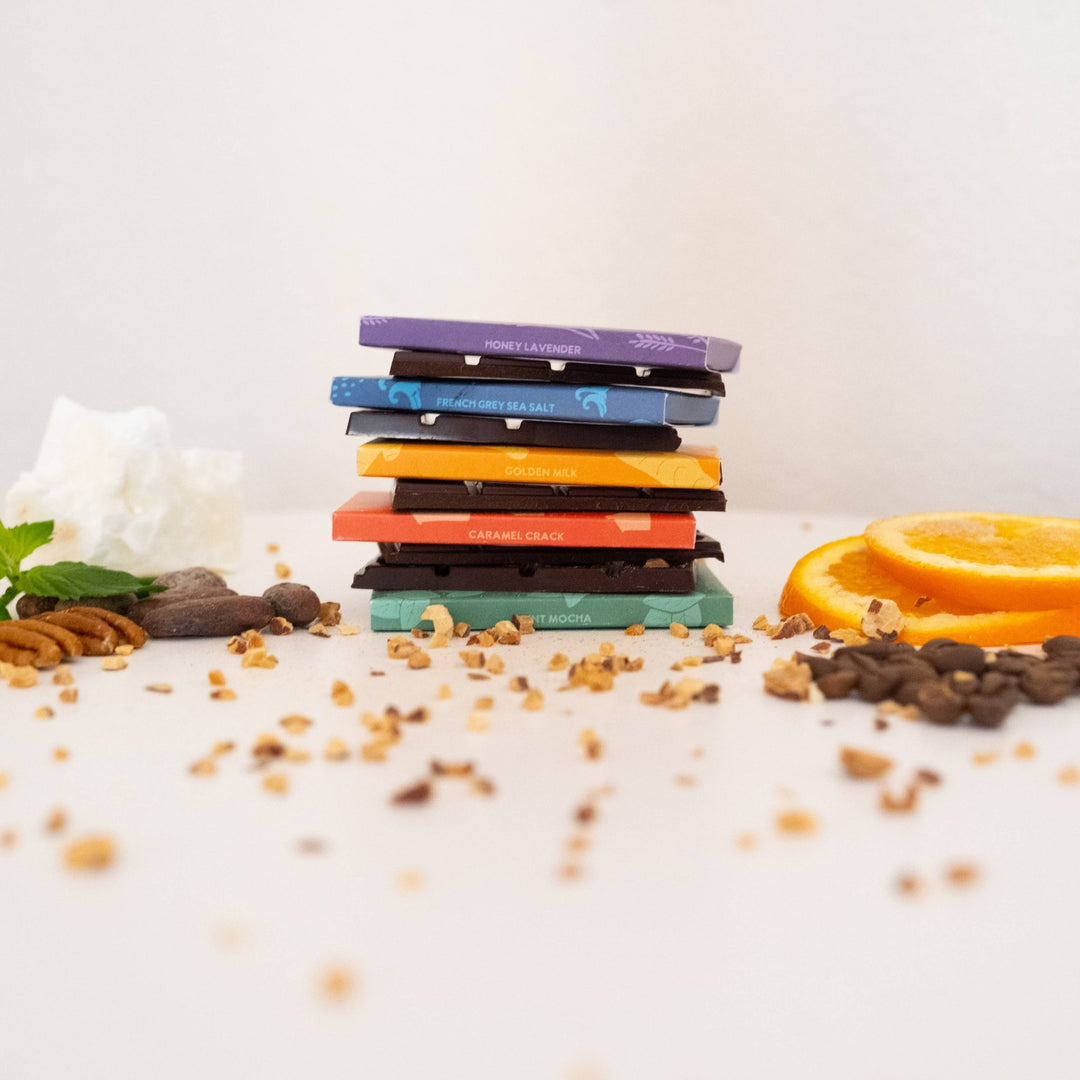 Mini Golden Milk Chocolate Bar - Merry PigletsSted Foods