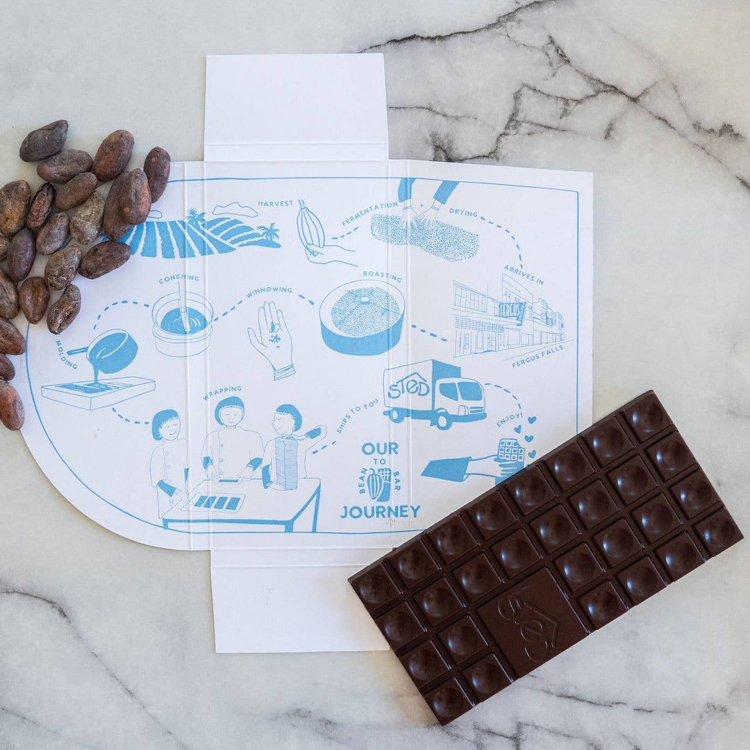 Mini Mint Mocha Chocolate Bar - Merry PigletsSted Foods