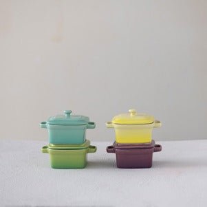 Mini Stoneware Baker - Merry PigletsHazel Mazel