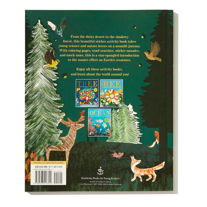 MOON A Peek - Through Activity Book - Merry PigletsPenguin Random House